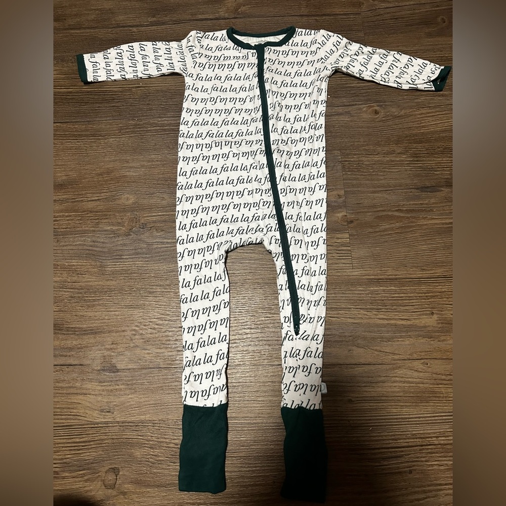 (3 for $33) Dreamland Baby Fa La La Holiday Zippy